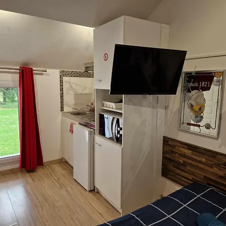 Lägenhet 07 - Joli Equipe Avec Un Lit Double, Vue Sur Jardin, Parking Privatif Gratuit, Grand Fourgon Possible, Le Linge De Maison Est Fourni Razac-sur-lʼIsle