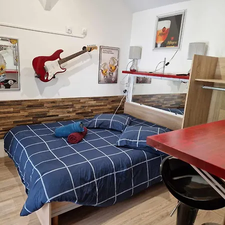 Appartamento 07 - Joli équipé Avec Clim, Vue Sur Jardin, Parking Privatif Gratuit, Grand Fourgon Possible, Le Linge De Maison Est Fourni